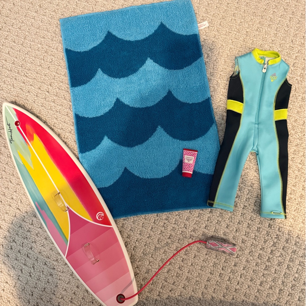 American Girl surf set